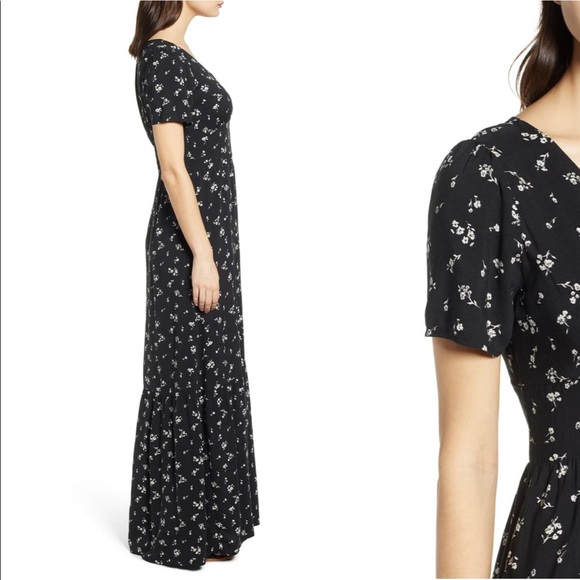 🔥3/$20 TEN SIXTY SHERMAN Button Down Floral Maxi - Picture 2 of 10